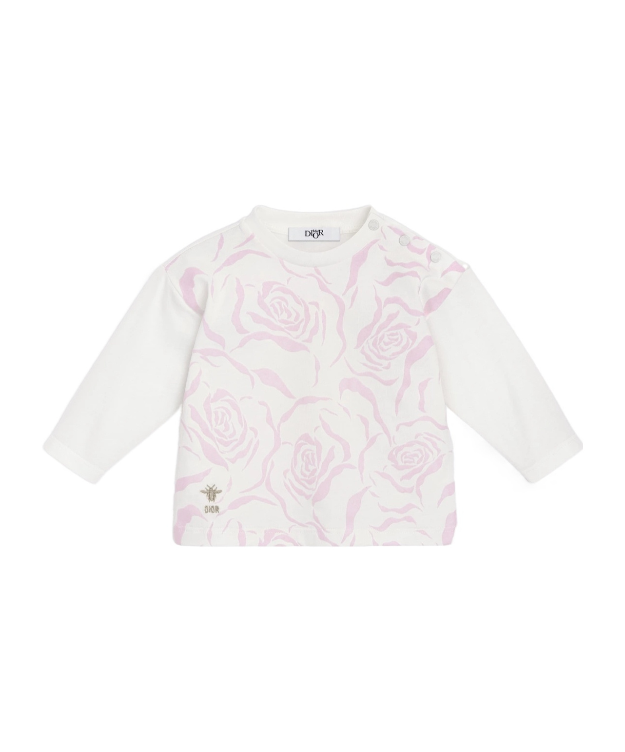 Dior Baby Long-sleeved T-shirt In White