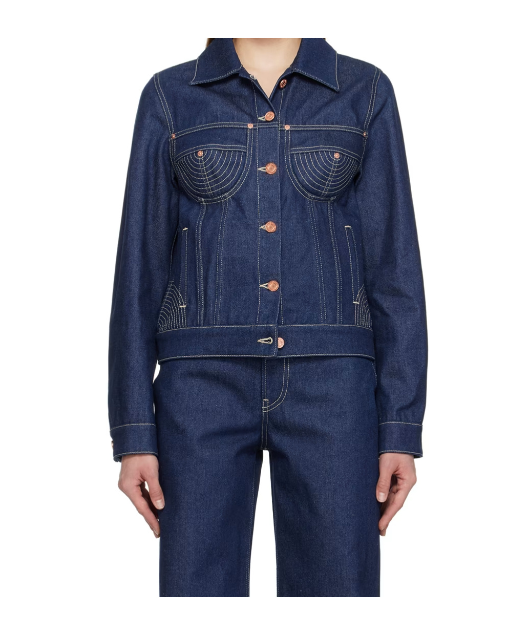 Jean Paul Gaultier Conical Denim Jacket