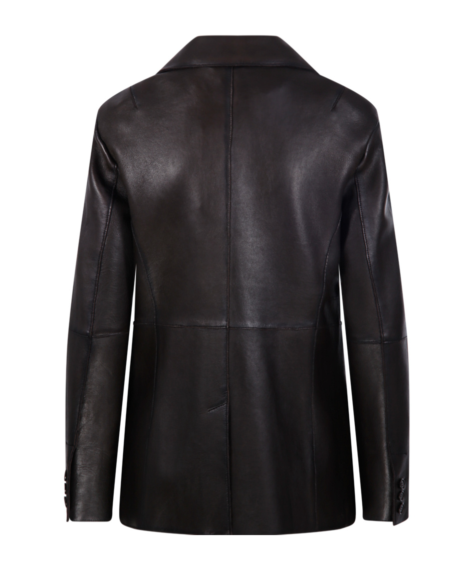 P.a.r.o.s.h Flap Pocket Jacket With Long Sleeves And Lapels In Black
