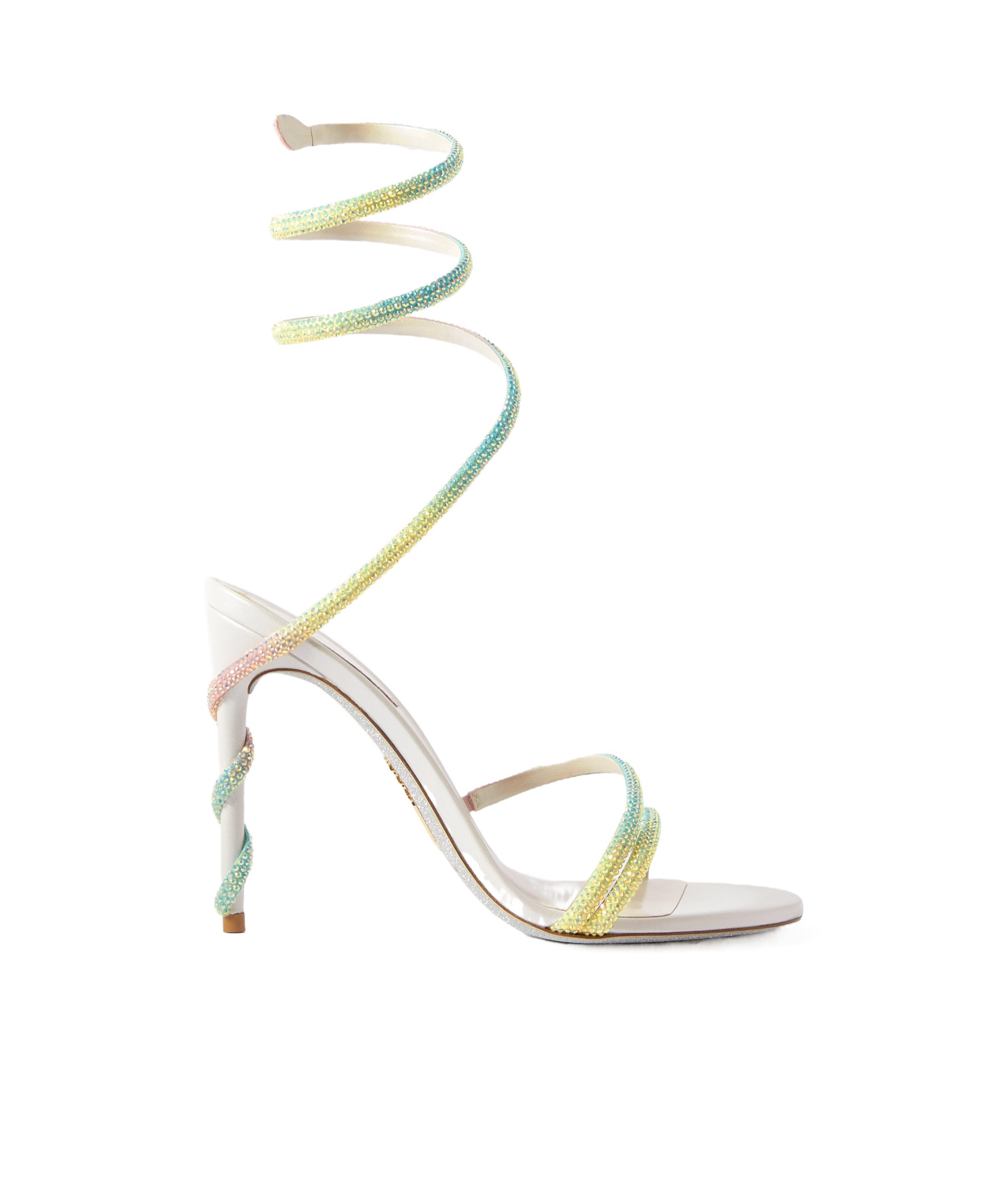René Caovilla Open-toed High-heeled Sandals