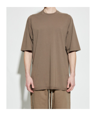 Rick Owens Drkshdw Short-sleeved T-shirt In Brown