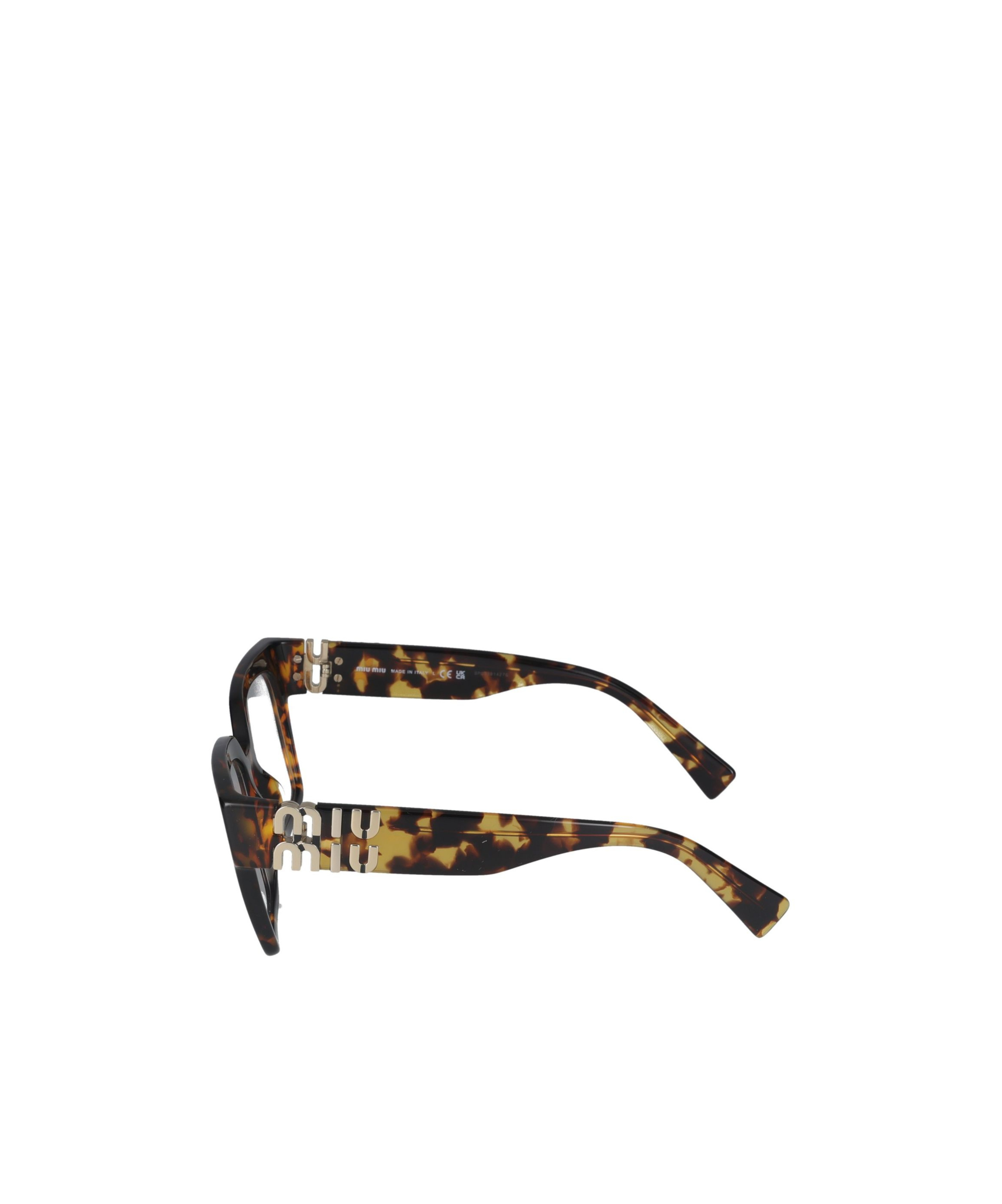 Miu Miu Eyewear Square-frame Glasses In White