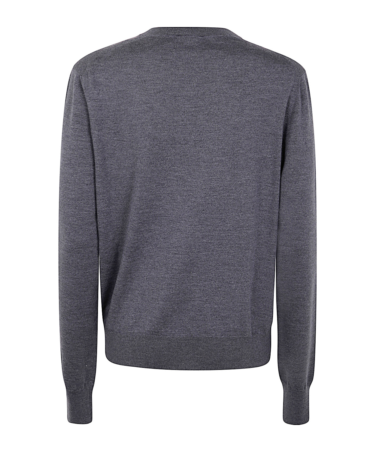 Khaite Elegant Wool Knit Top In Gray