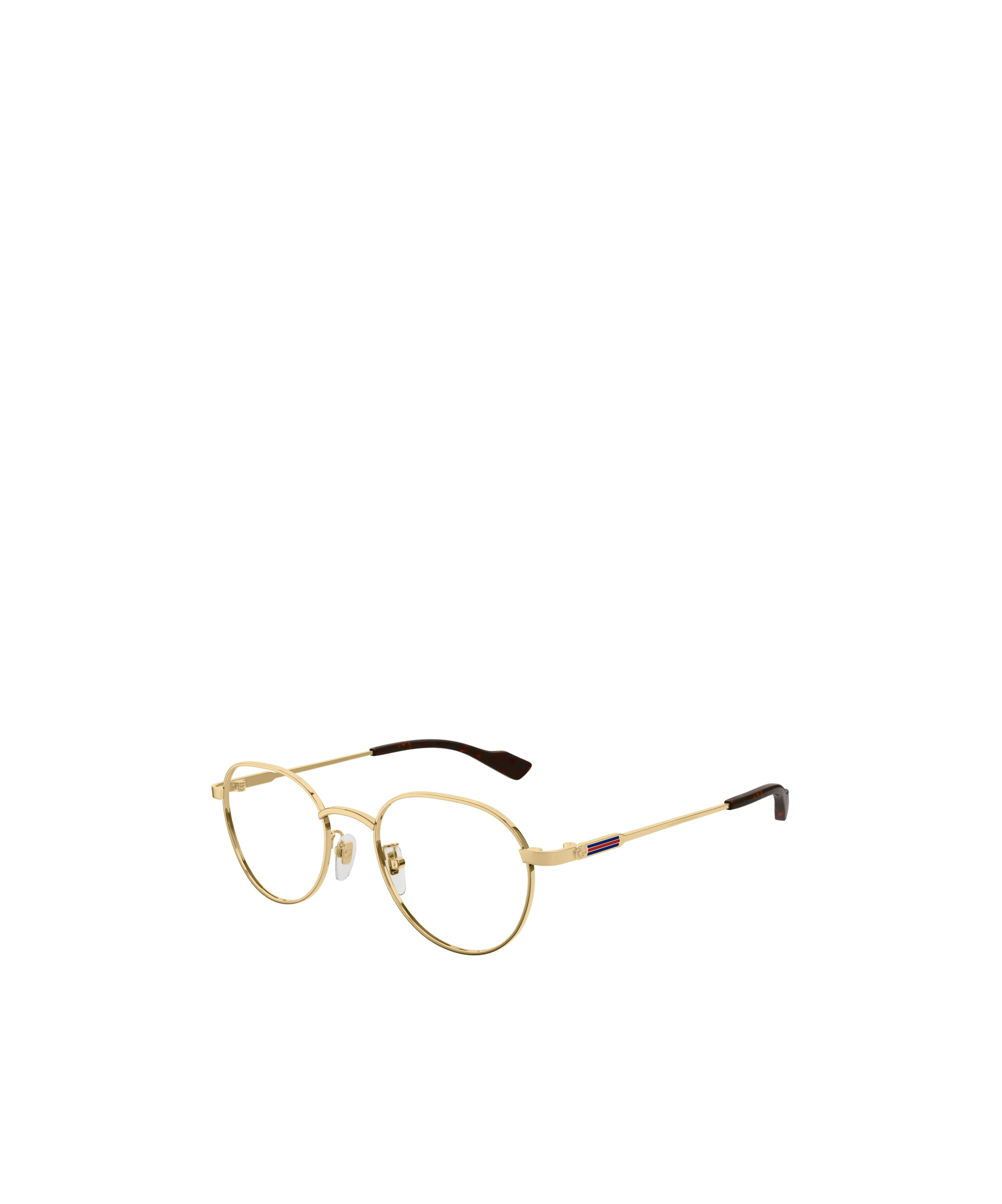Gucci Geometrically Framed Flat Mirror In Multicolor