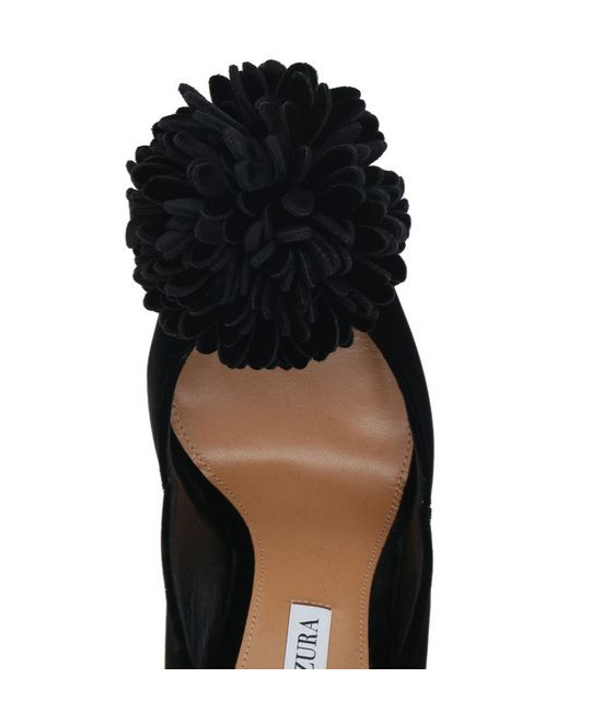 Aquazzura Couturier Pointed-toe Pumps In Black