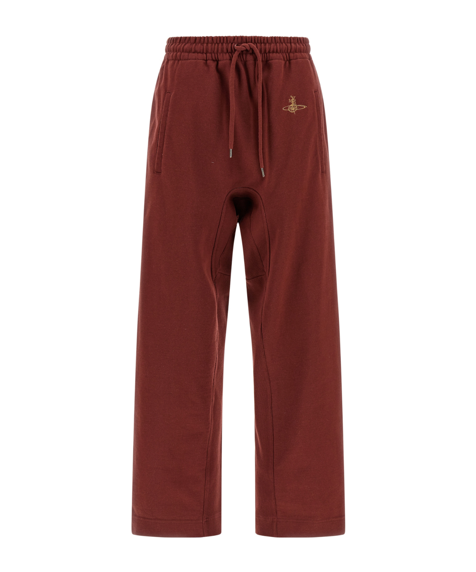 Vivienne Westwood Casual Joggers Featuring Elastic Waistband In Brown