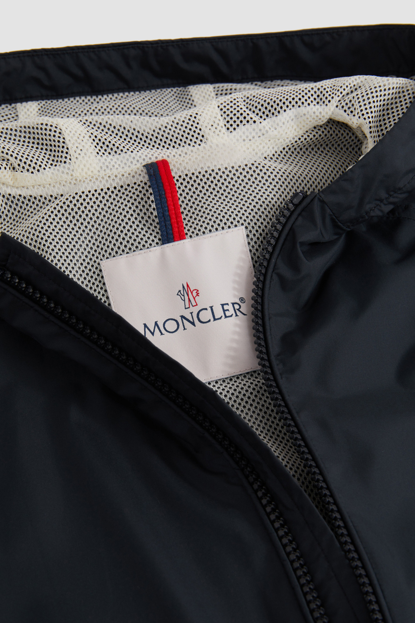 Moncler Desmon Hooded Jacket In Blue