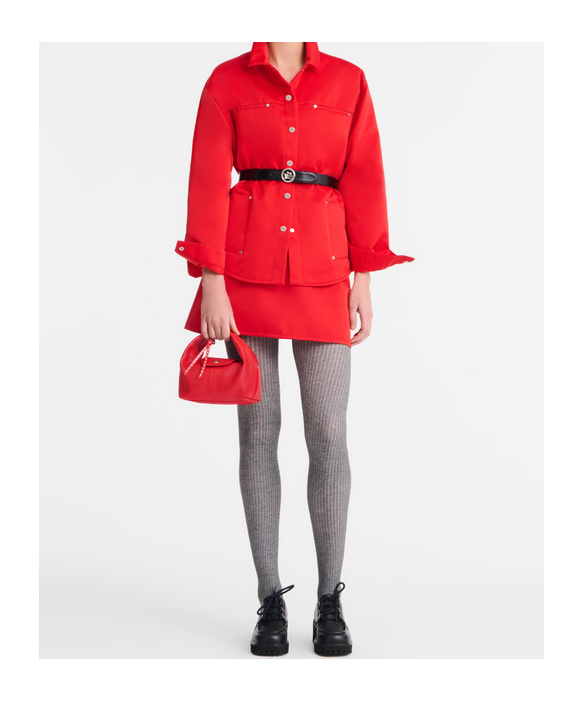 Longchamp Le Pliage Xtra Xs Mini Bag In Red
