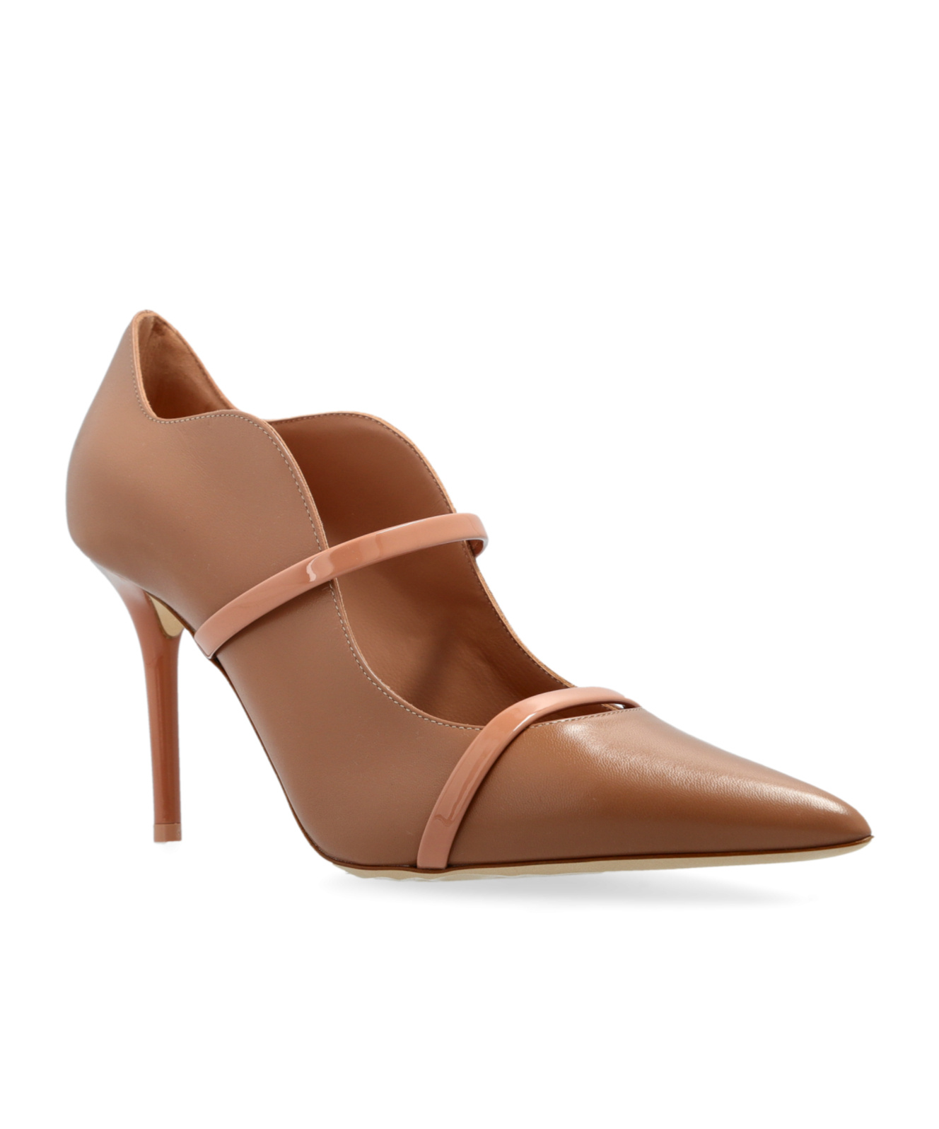 Malone Souliers Pointed High Heels In Brown