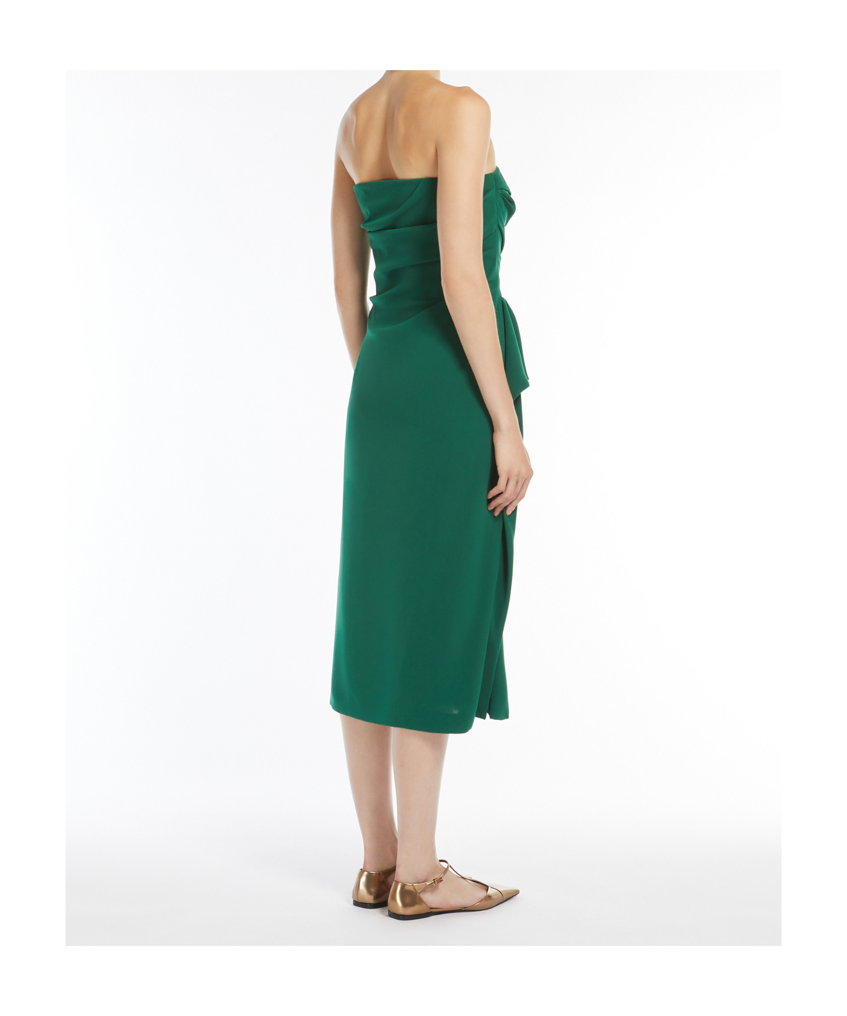 Max Mara Off Shoulder Dress