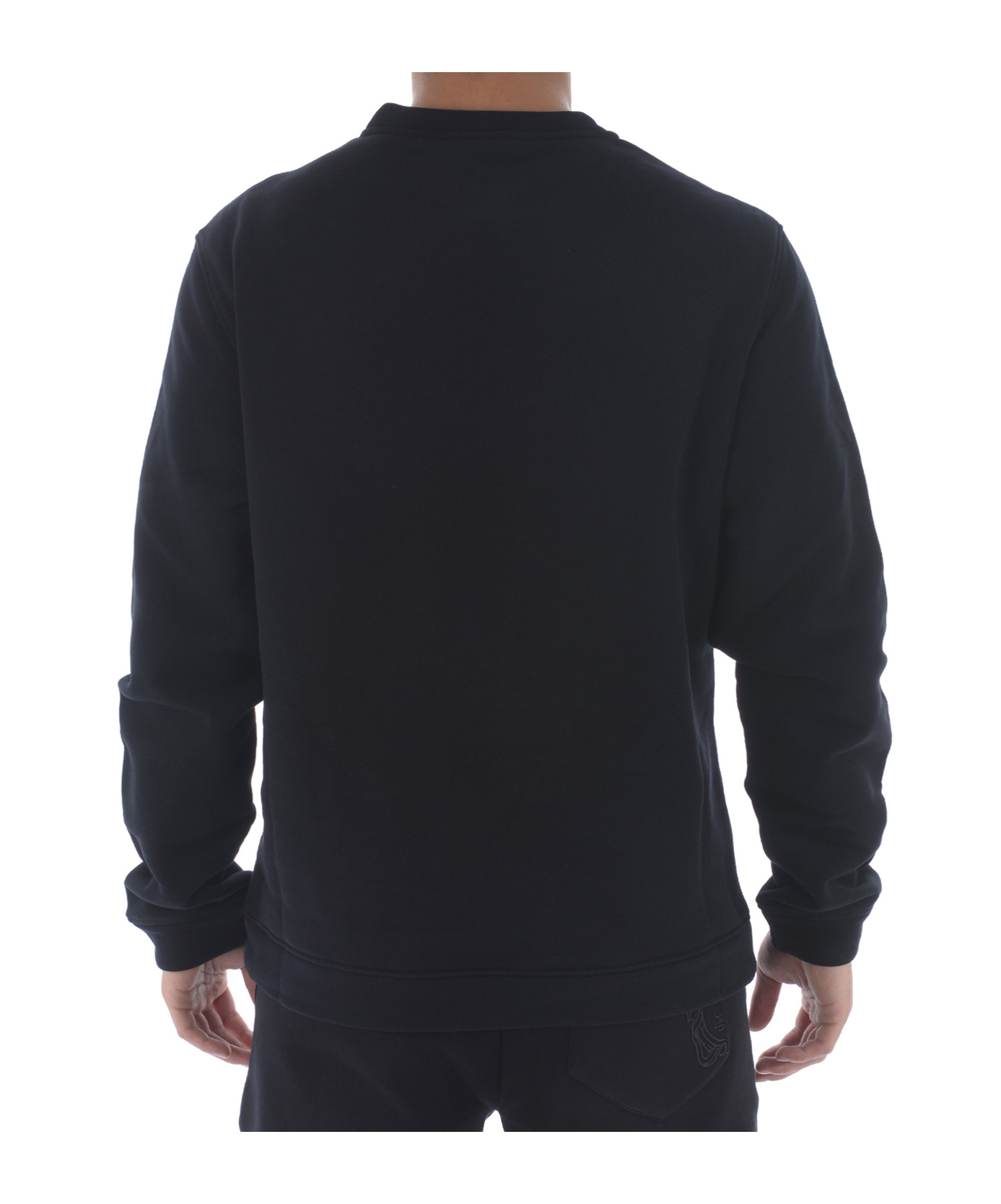 Versace Pattern Sweater In Black
