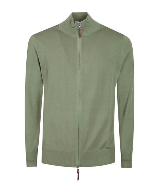 Ballantyne Zip-up Cardigan