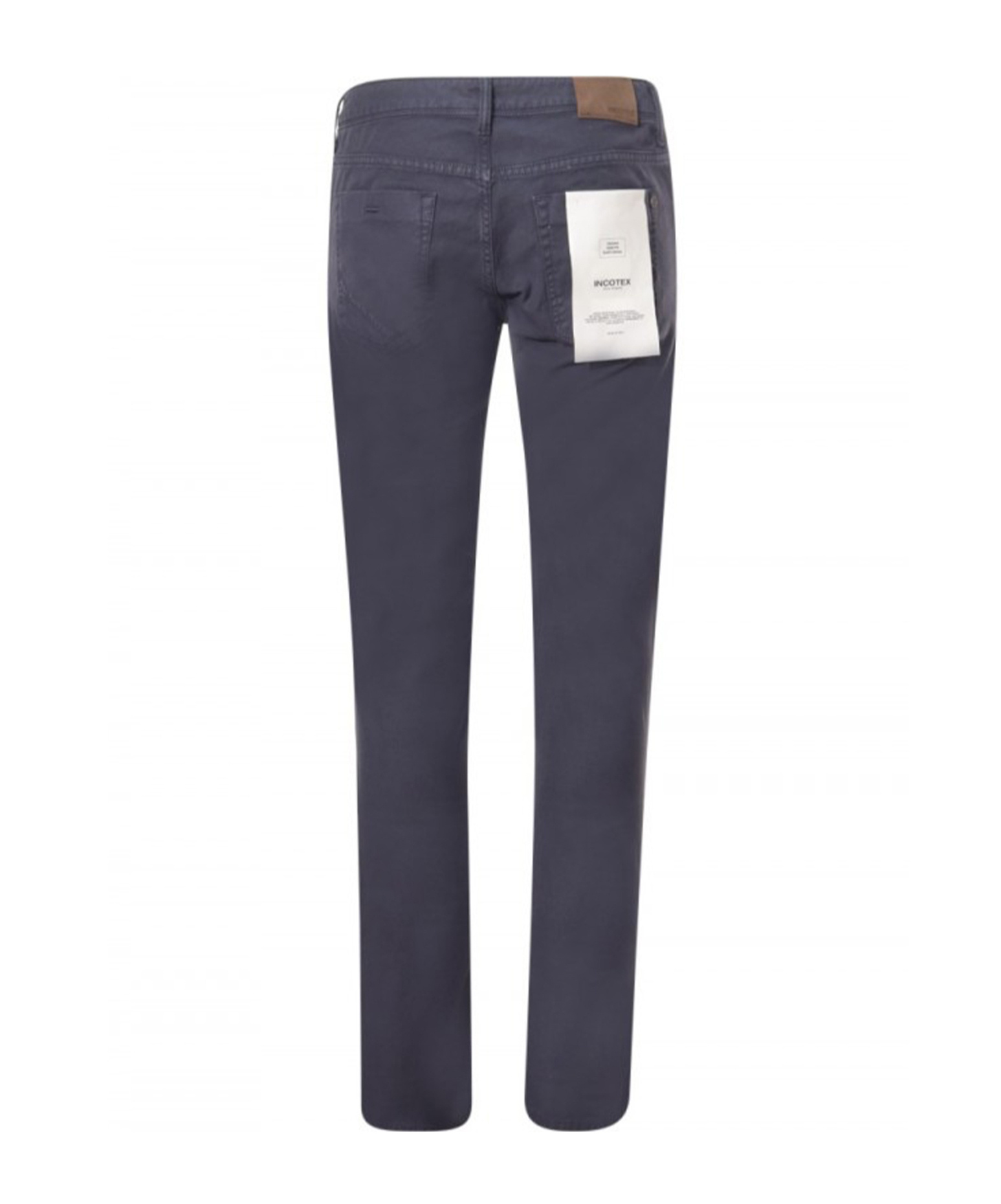 Incotex Trousers With Back And Front Pockets