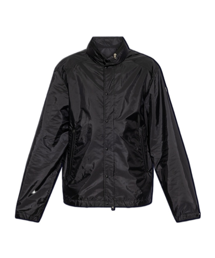 Moncler Long-sleeved Casual Jacket In Blue