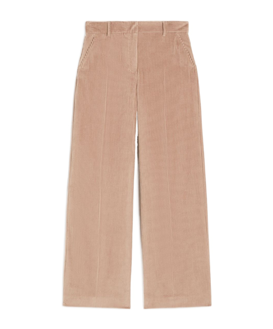 Weekend Max Mara Belt Loop Casual Pants In Brown