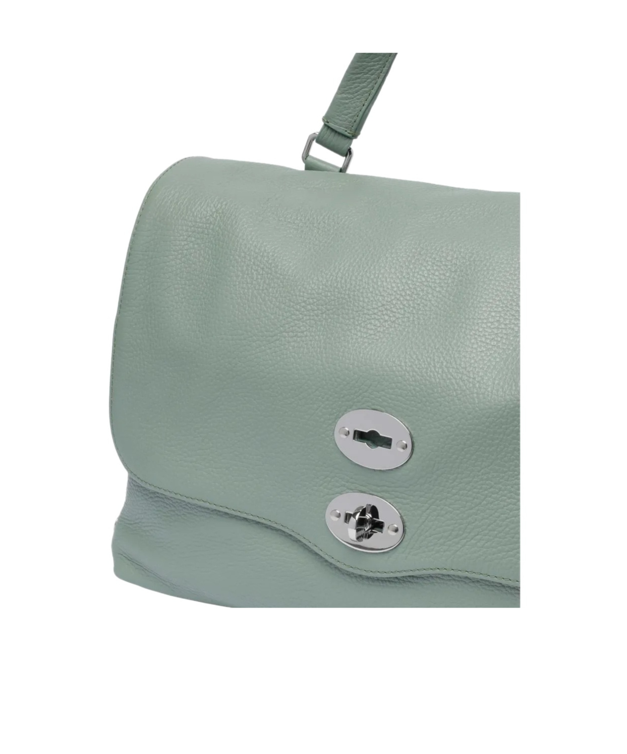 Zanellato Postina Twist-lock Medium Tote Bag In Gray