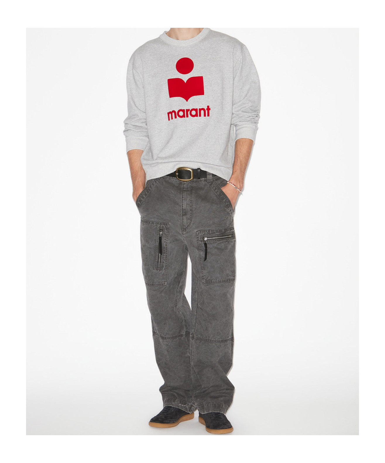 Isabel Marant Sweatshirt Mikoy In White