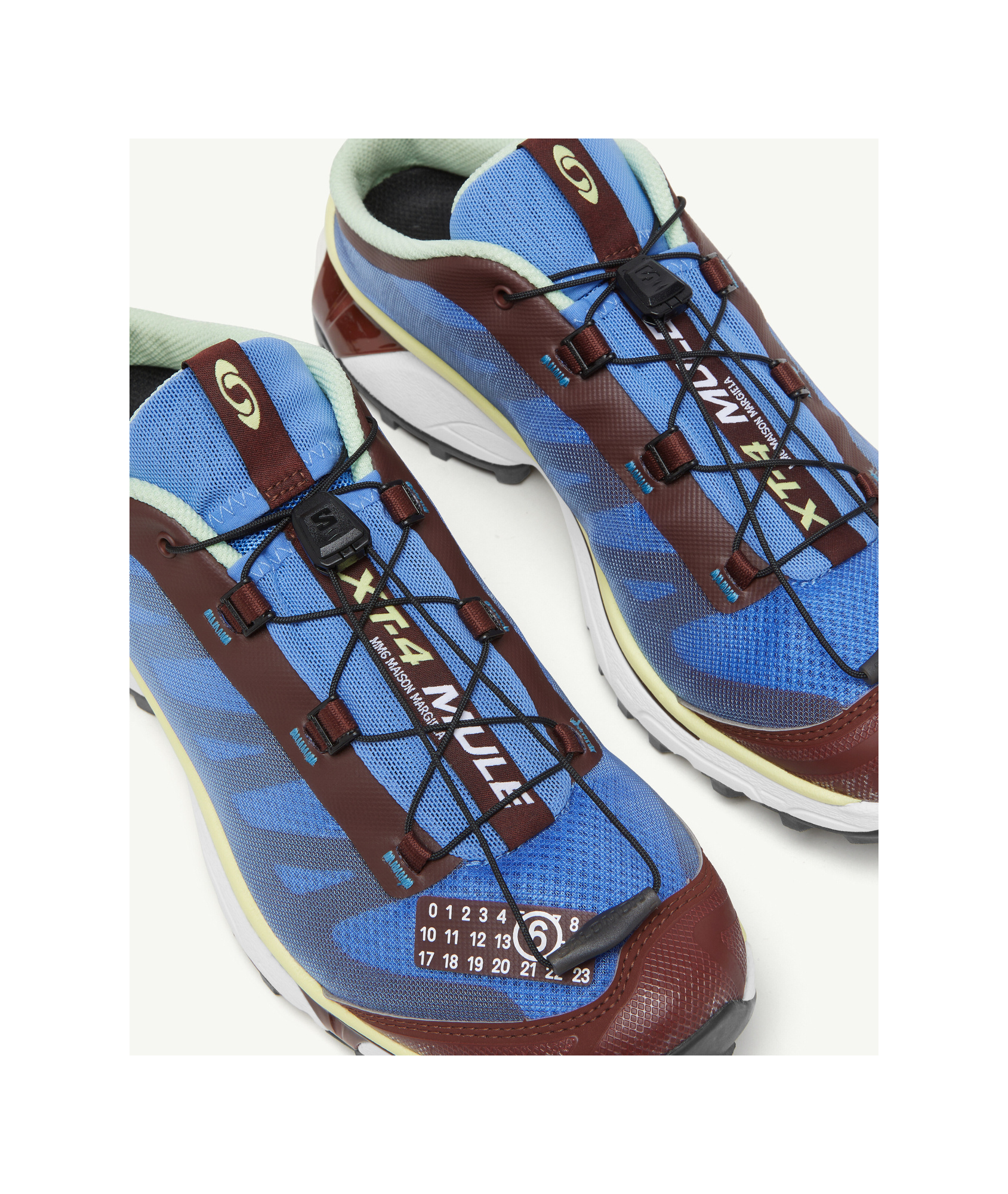 Shop Mm6 Maison Margiela Mm6 X Salomon Sneaker Mules In Multicolor