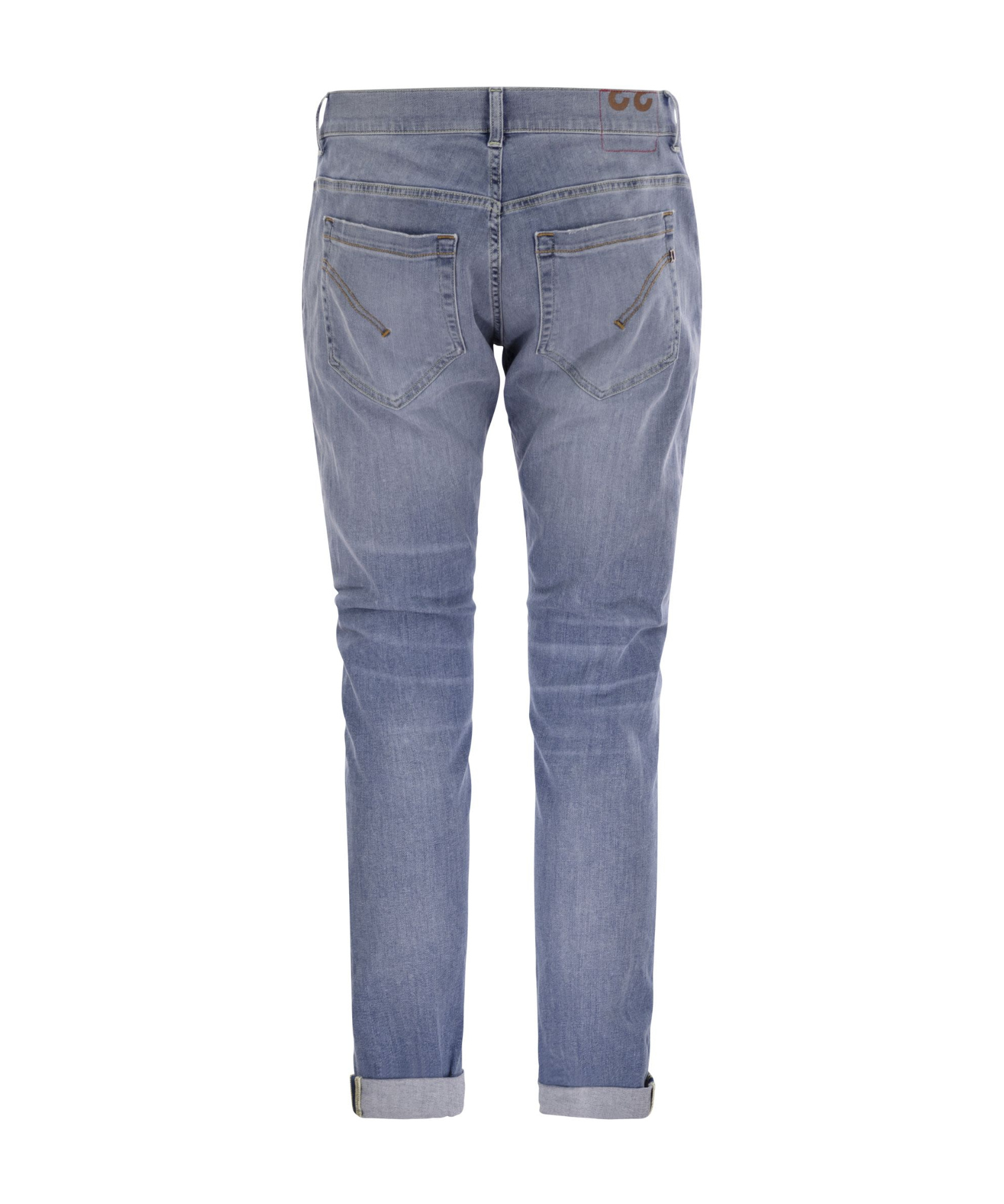 Dondup Five Pocket Jeans In Gray