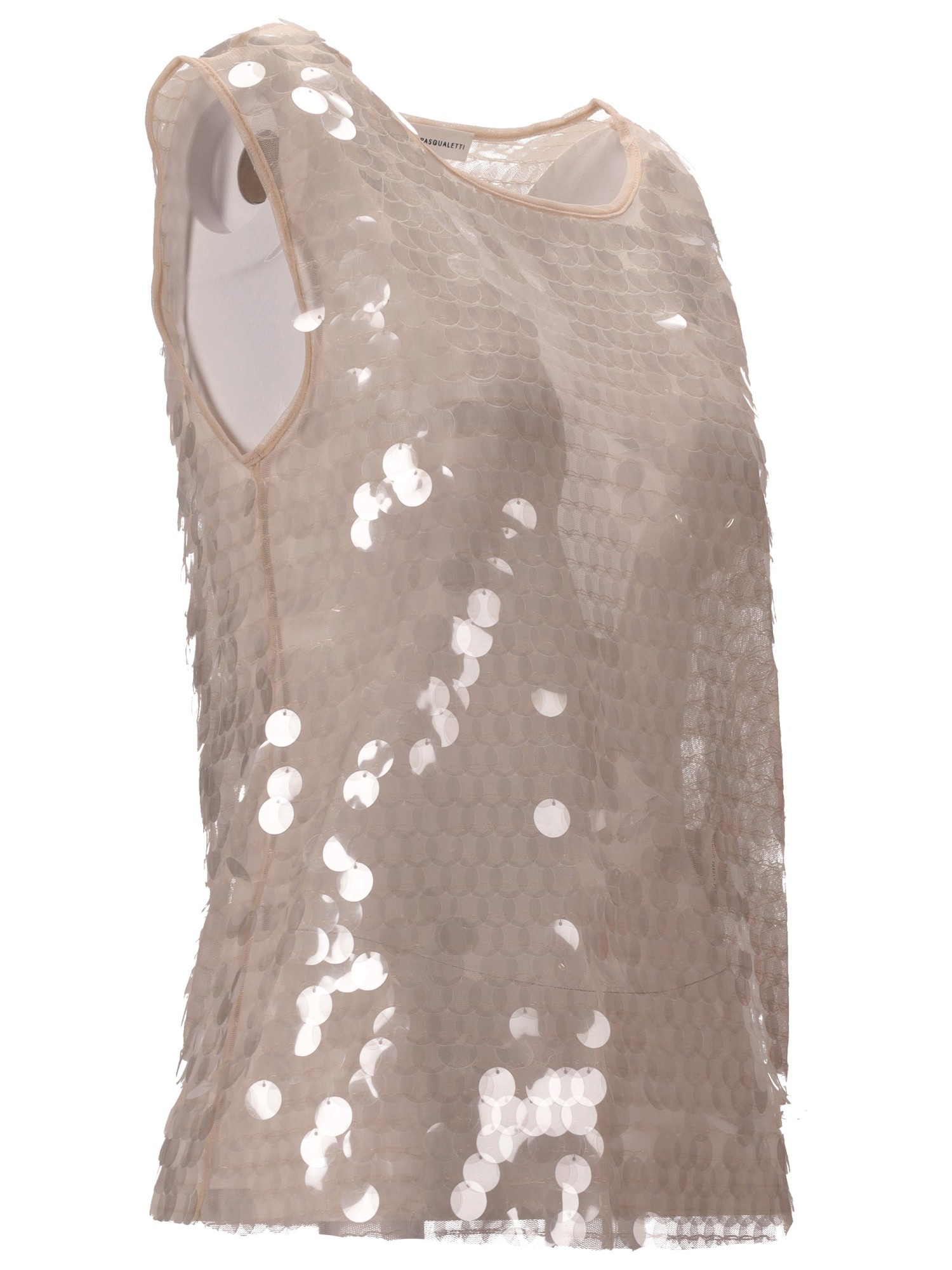 Niccolò Pasqualetti Carta Tank Sequined Vest