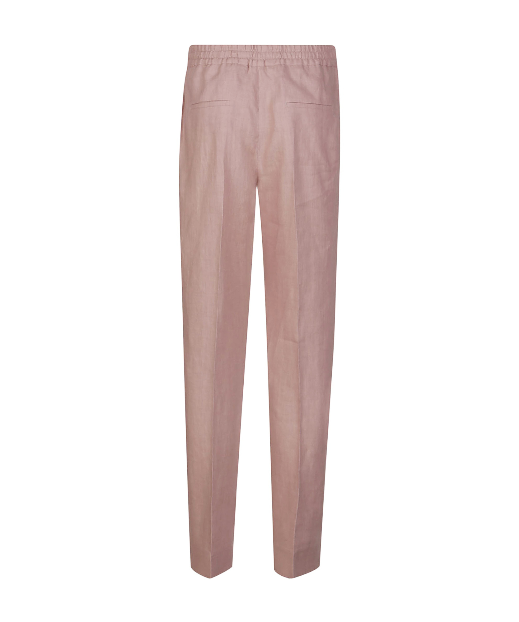 Eleventy Elastic Waist Casual Pants In Nude