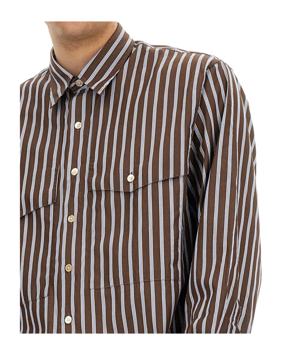 Sunflower Long-sleeved Shirt In Brown