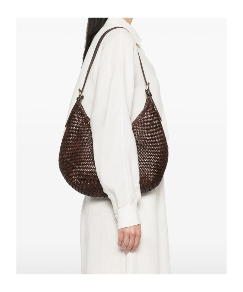 Dragon Diffusion Luna Mezza Woven Shoulder Bag
