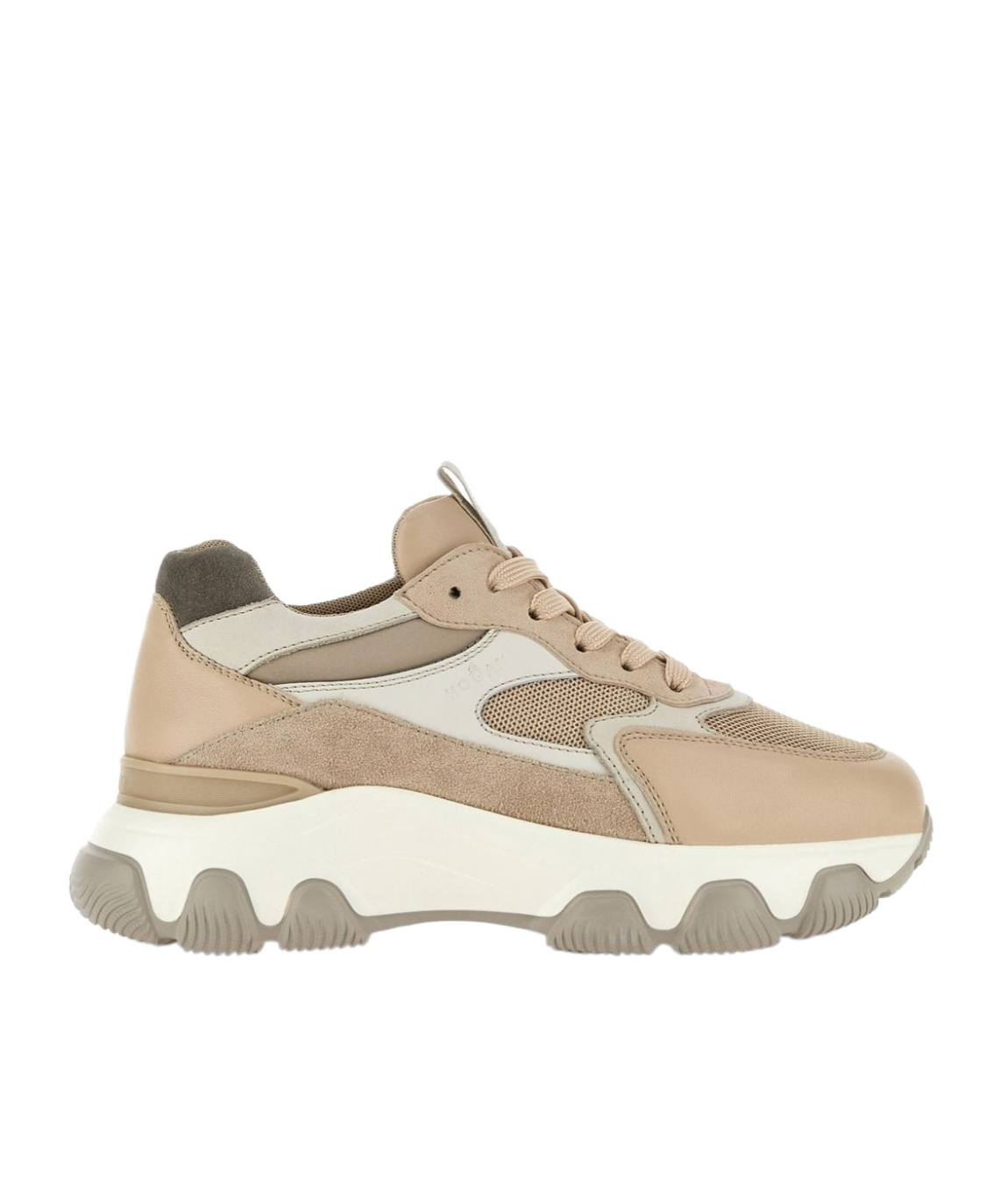 Shop Hogan Hyperactive Low-top Sneakers In Nude