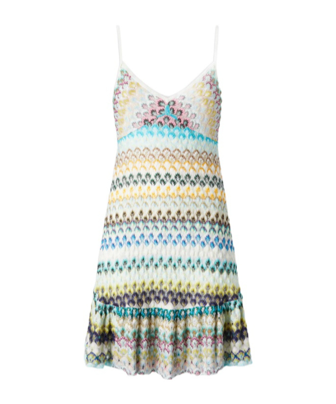 Missoni Women's Rayon Blend Dresses | Size It 44 | Ds25sg3ubr0133s507h In Multi-color