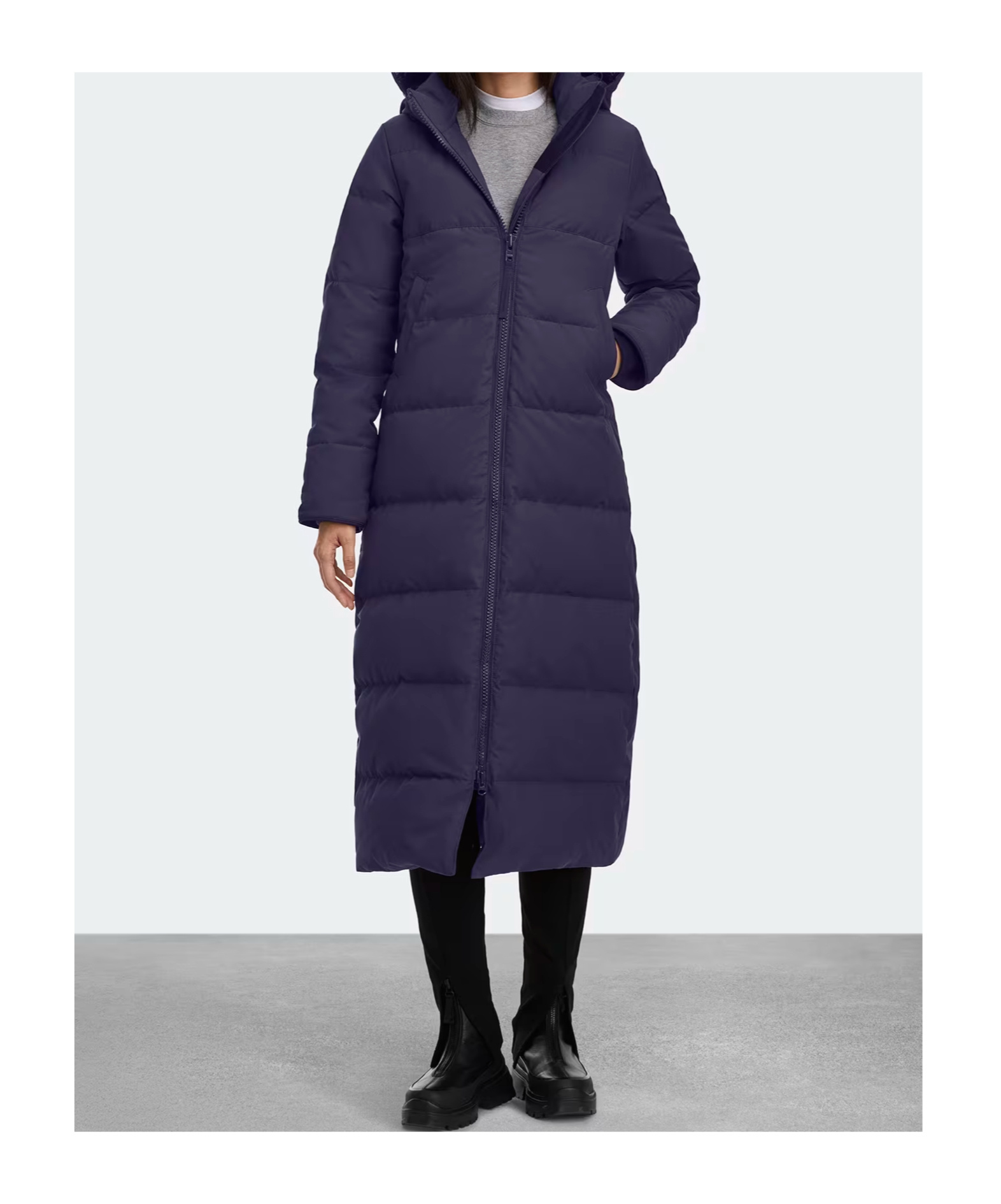 Canada Goose Mystique Parka Tonal Label In Purple