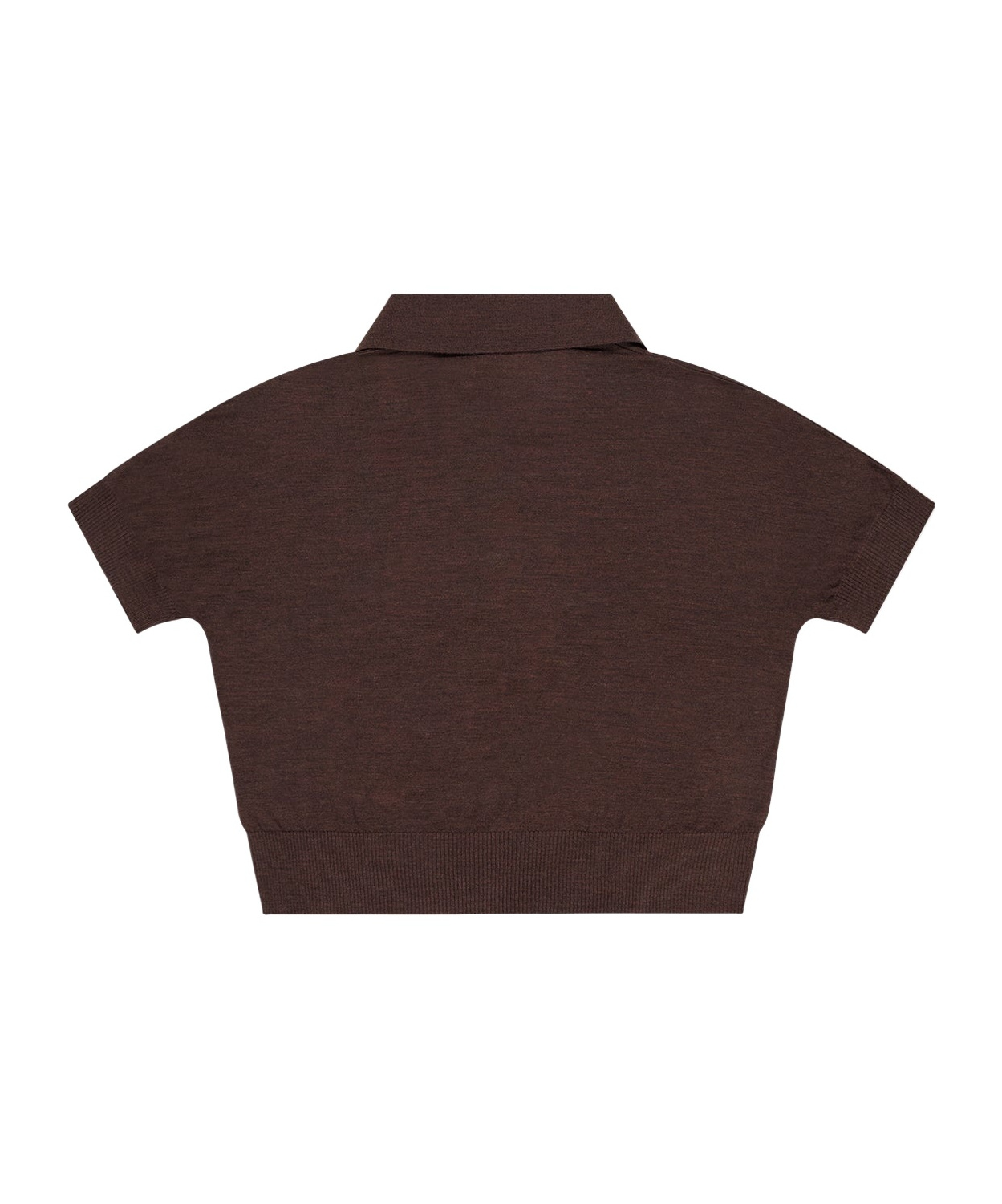 Khaite Morgane Wool-blend Polo Sweater In Black