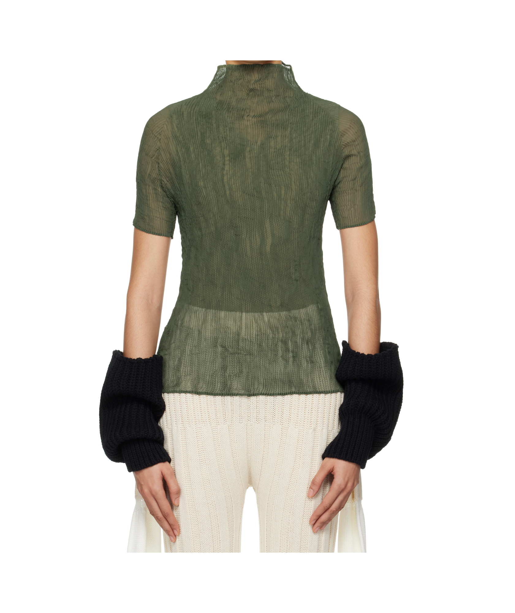 ISSEY MIYAKE TURTLENECK TOP