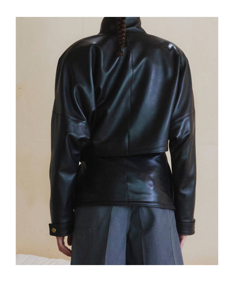Shop Darkpark Cindy Jacket In Black