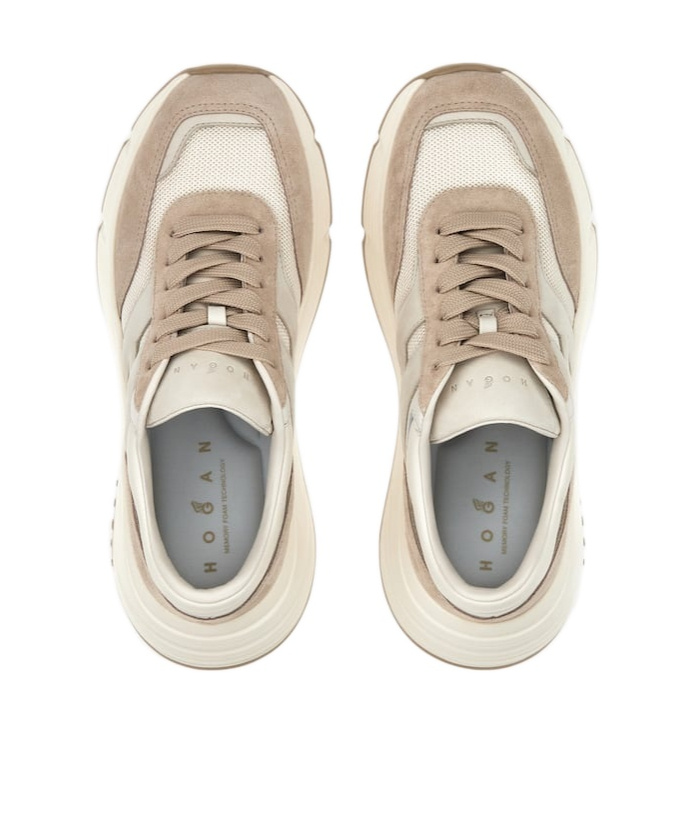 Hogan Leather Sneaker In White