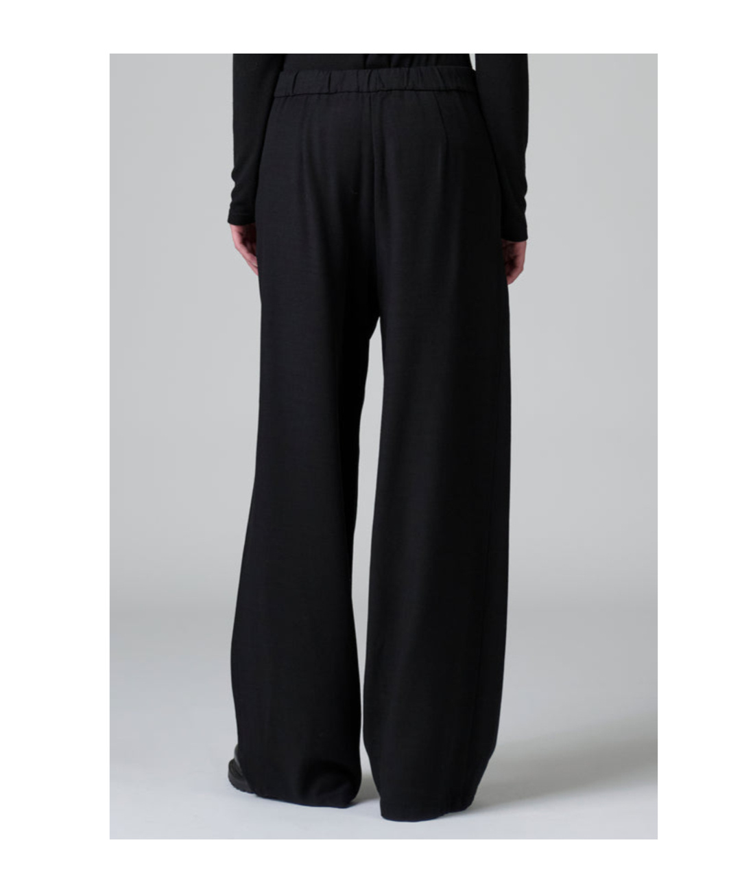 Transit High-waisted Trousers In Black