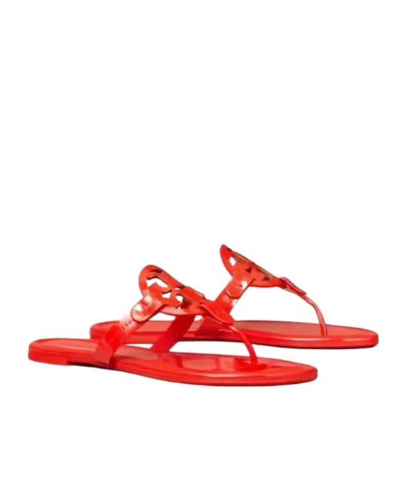 Tory Burch Round Toe Flip Flops