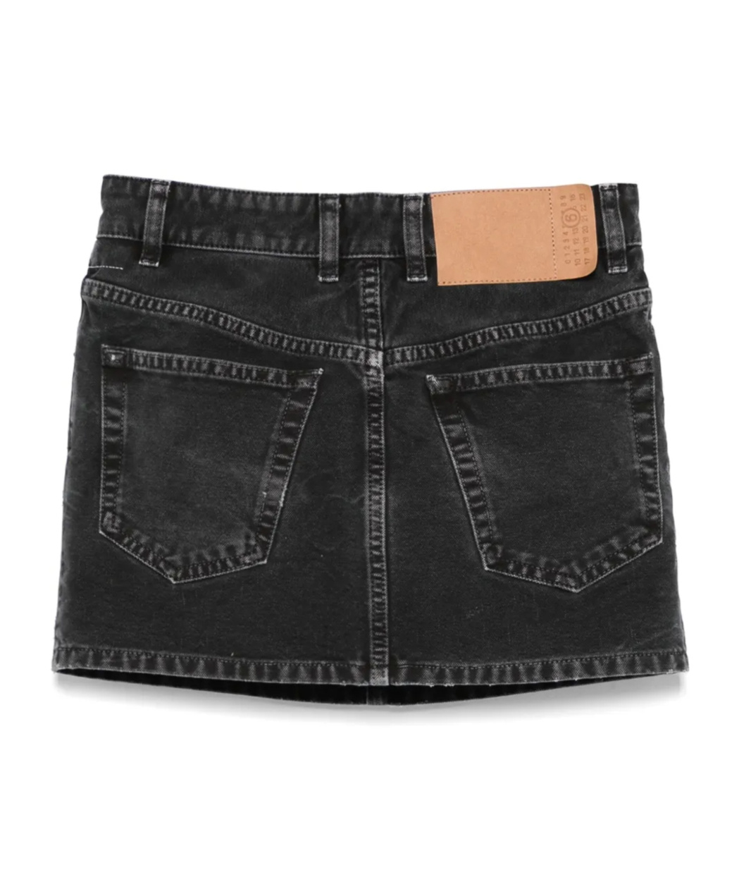 MM6 MAISON MARGIELA DENIM MINI SKIRT 