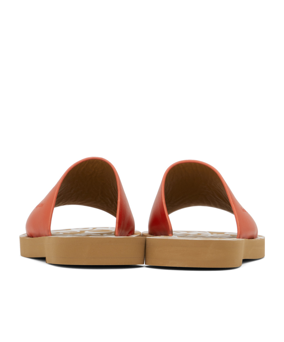 See By Chloé Essie Logo Open-toed Slippers In Brown