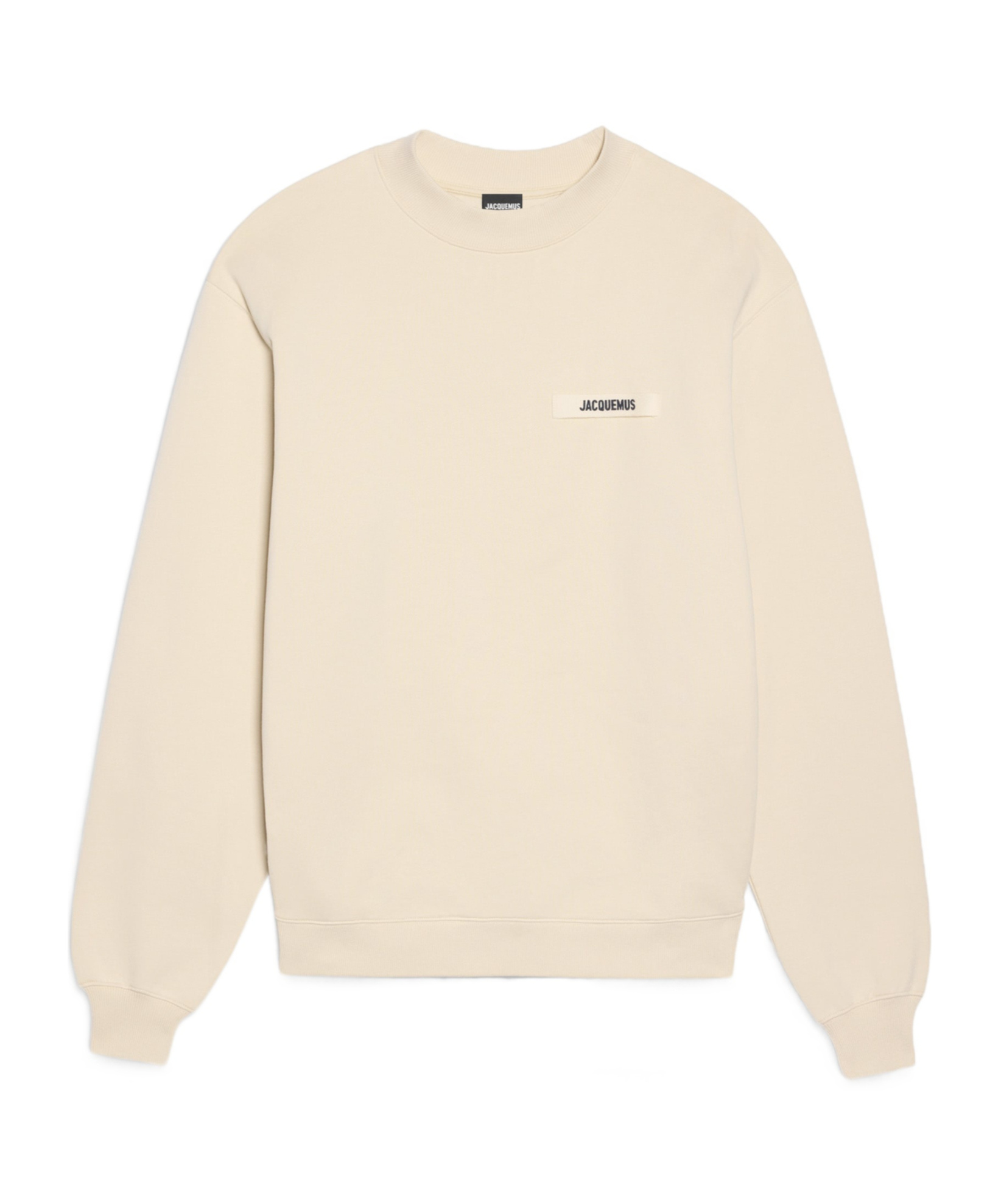 Jacquemus The Gros Grain Sweatshirt In Neutral