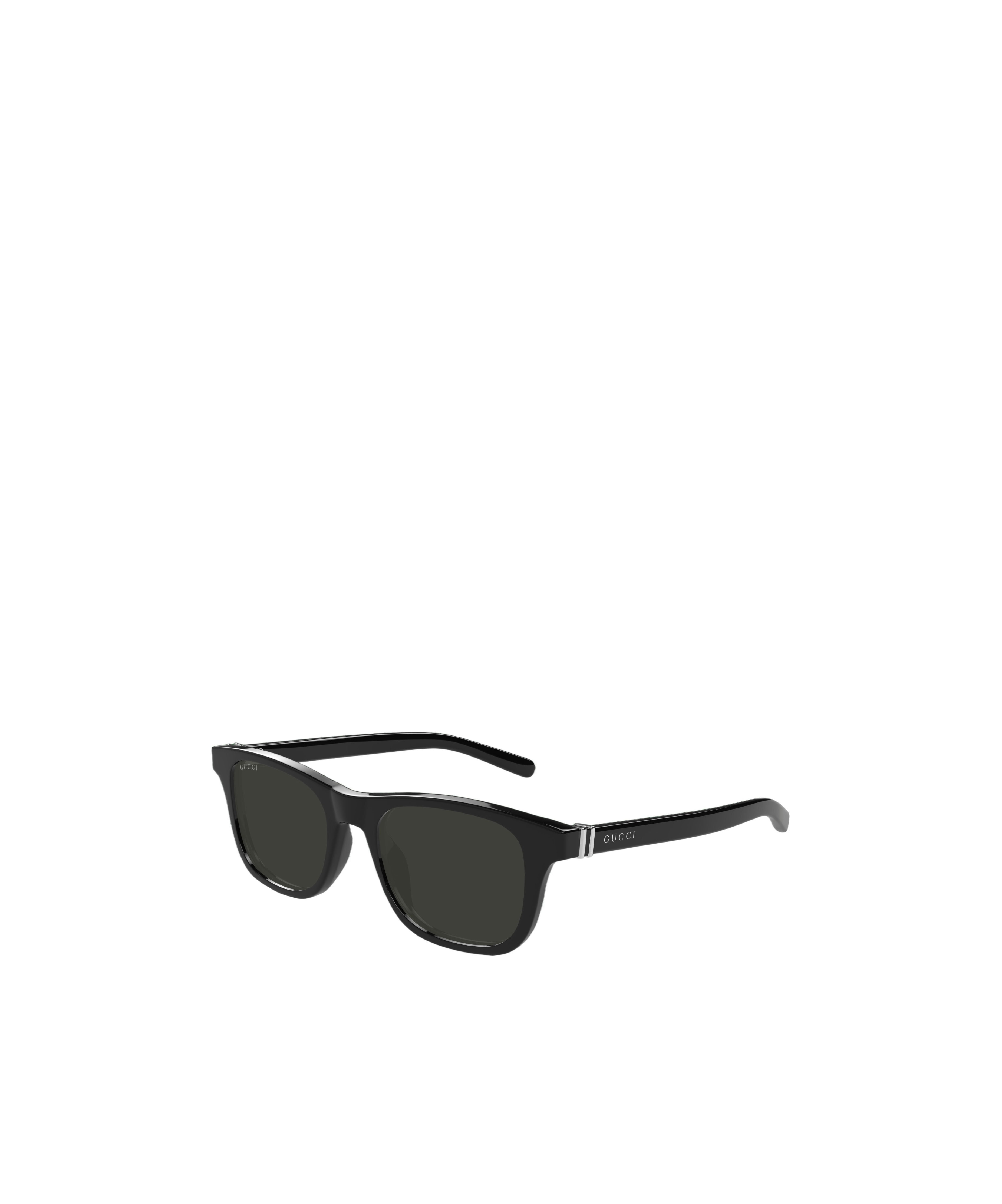 Gucci Geometric Frame Sunglasses In Black