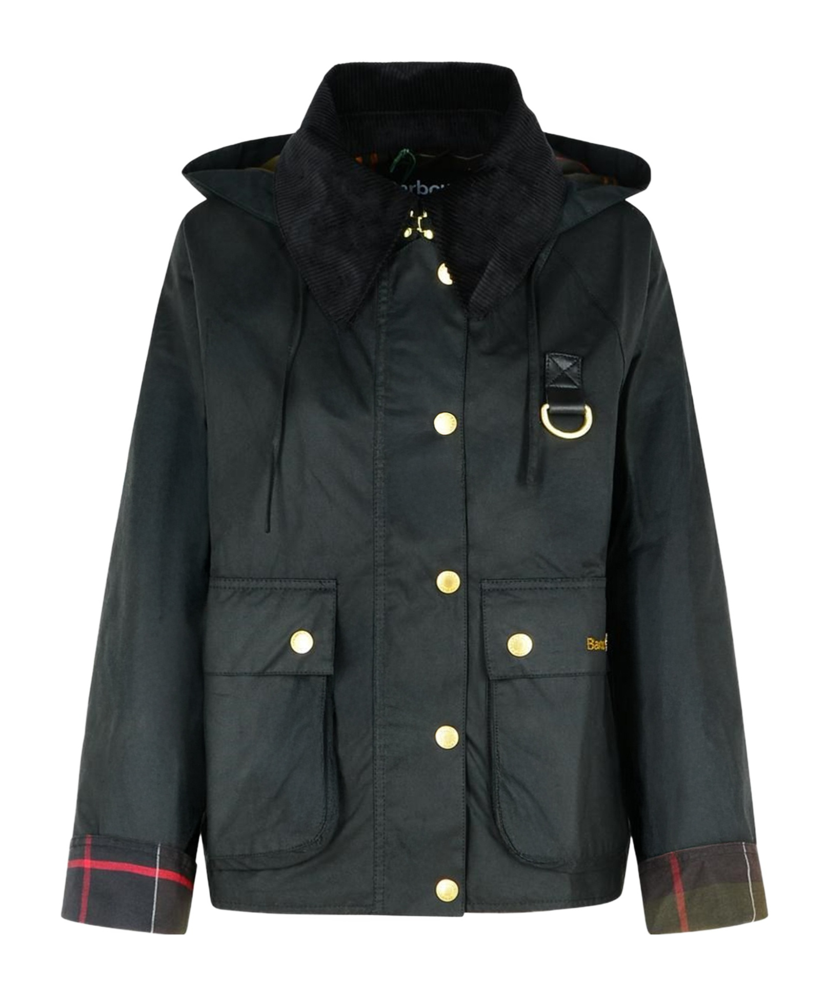 Barbour Long Sleeve Casual Jacket In Black