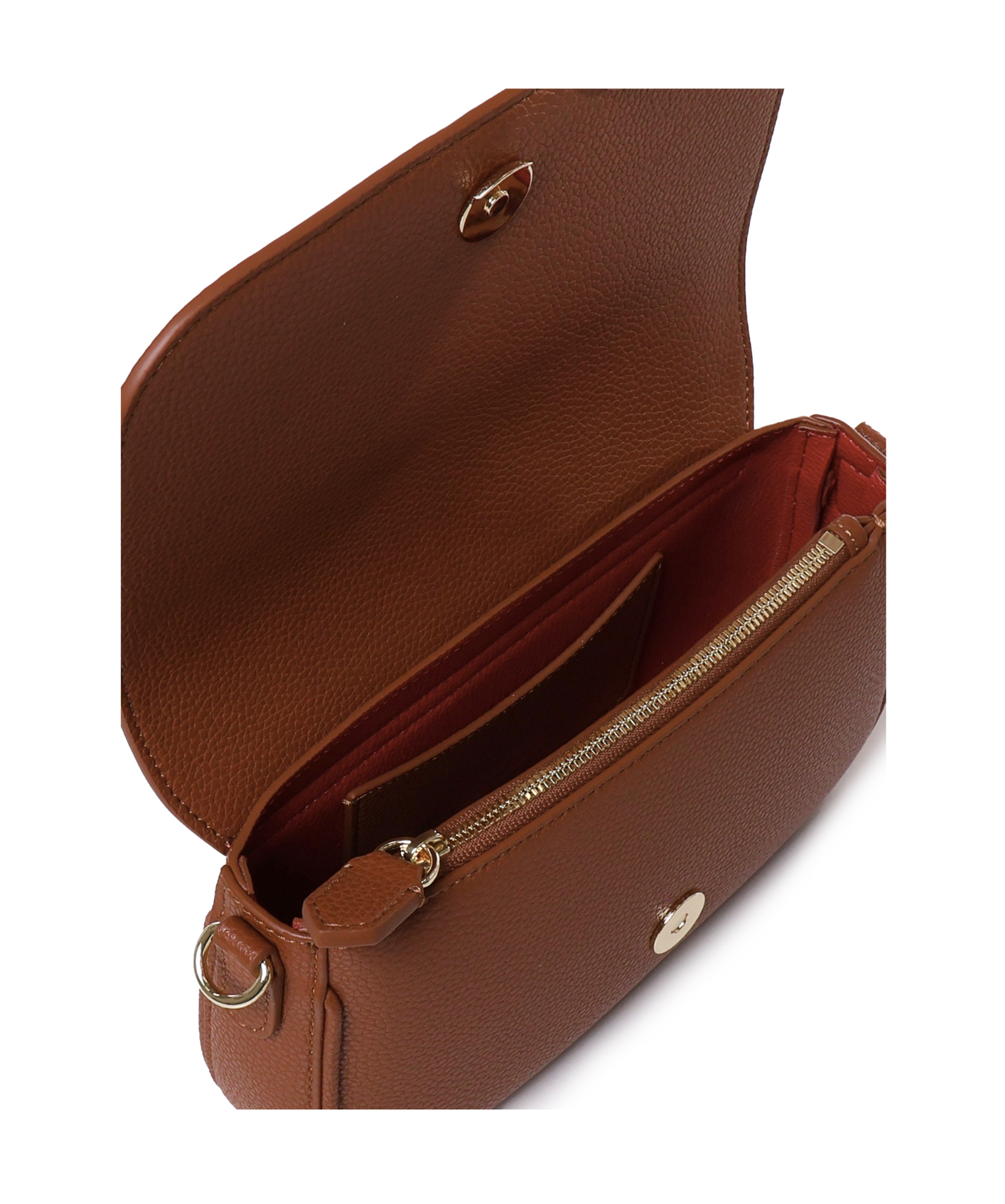 Shop Emporio Armani Mini Shoulder Bag In Brown
