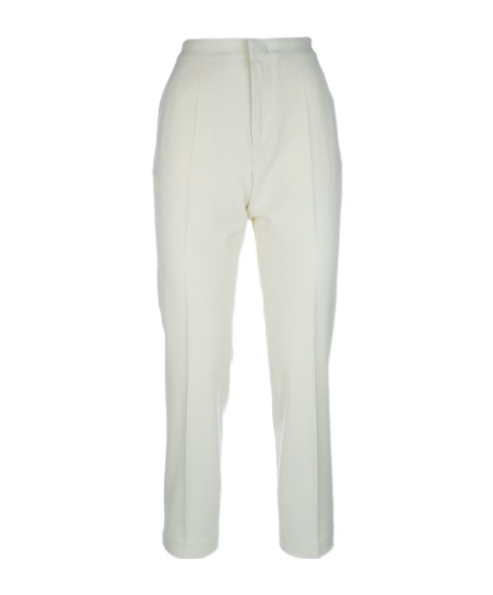 Fabiana Filippi Trousers With Front Pleats And Back Pockets