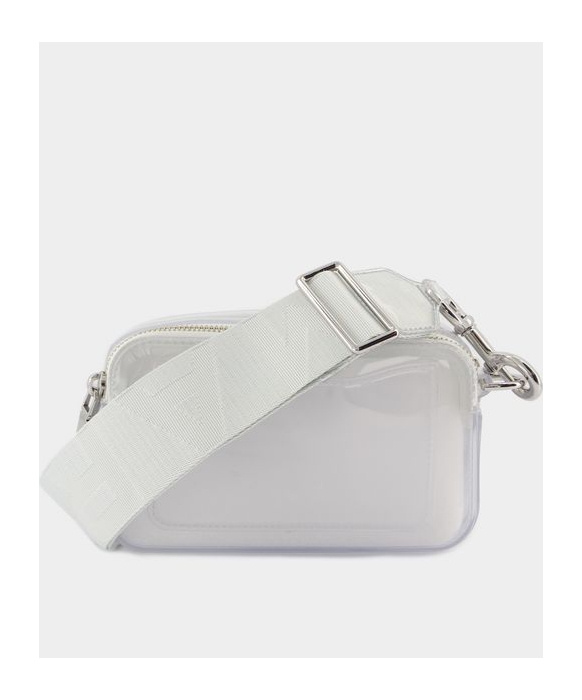 Marc Jacobs The Jelly Snapshot Crossbody Bag In Gray