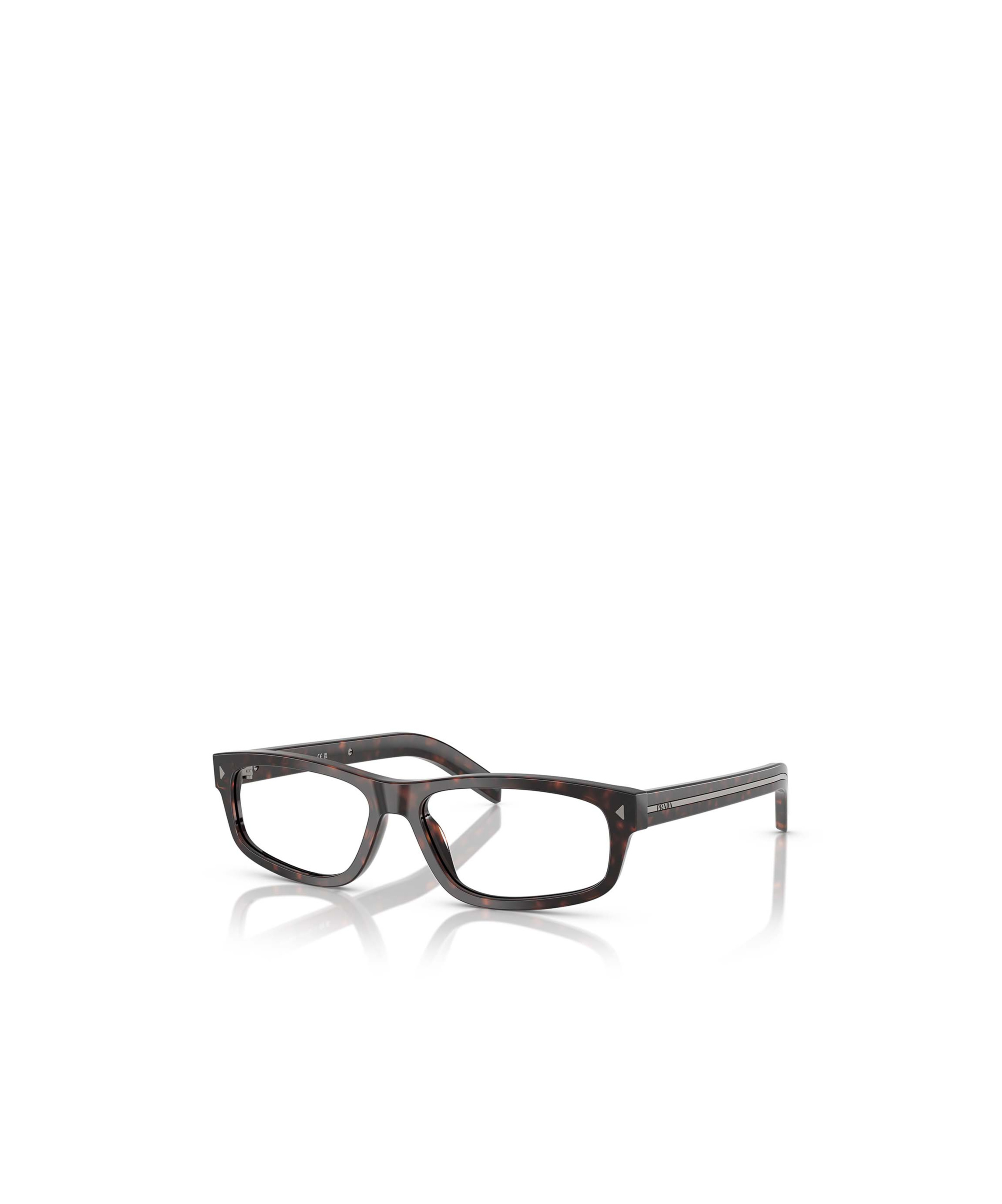 Prada Pr B02v 17n1o1 Root Havana Glasses In Black