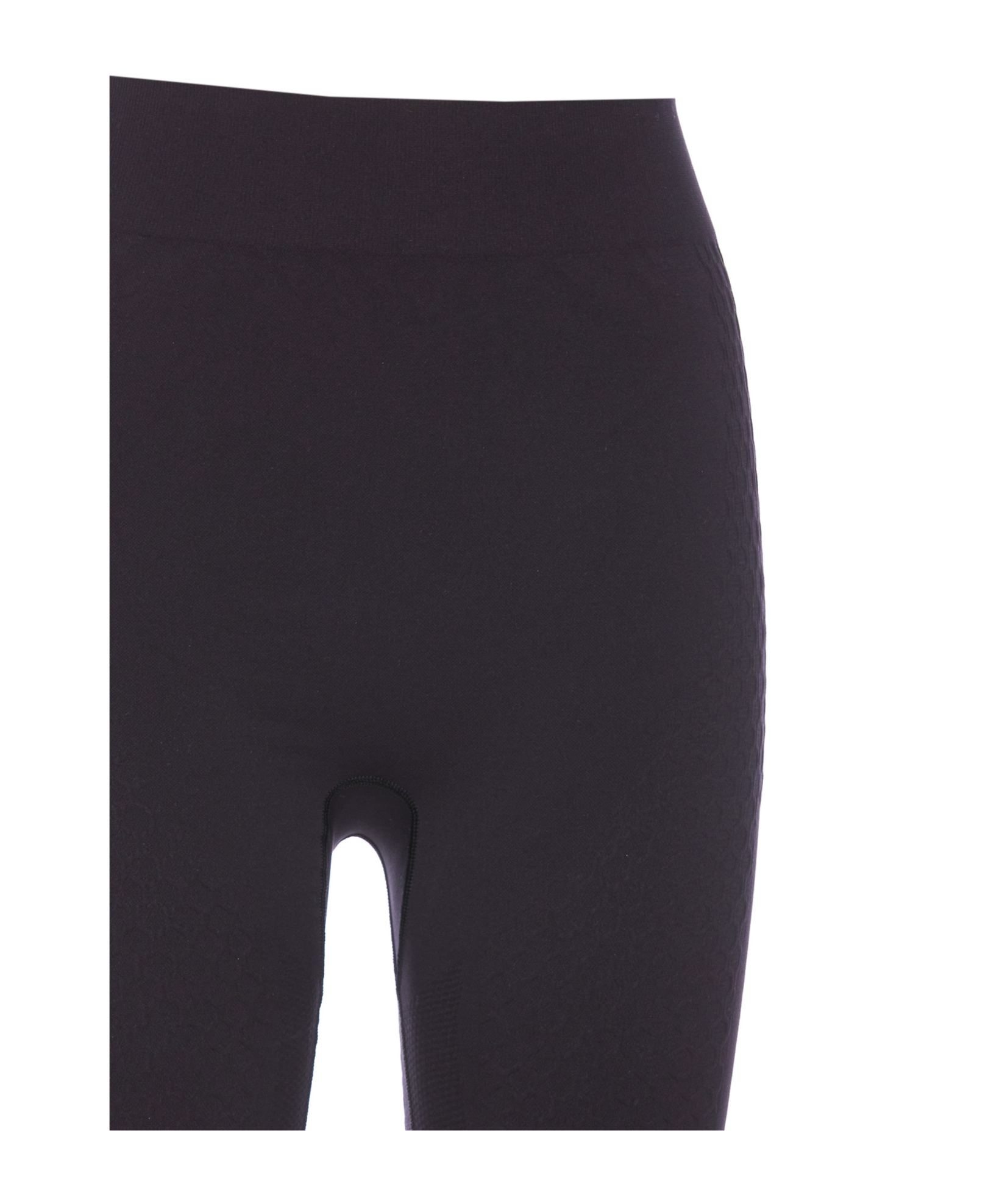 Mm6 Maison Margiela Salomon Seamless Stretch Thermal Leggings In Black
