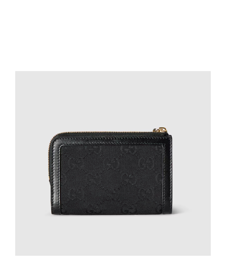 Gucci Gg Mini Wallet In Black