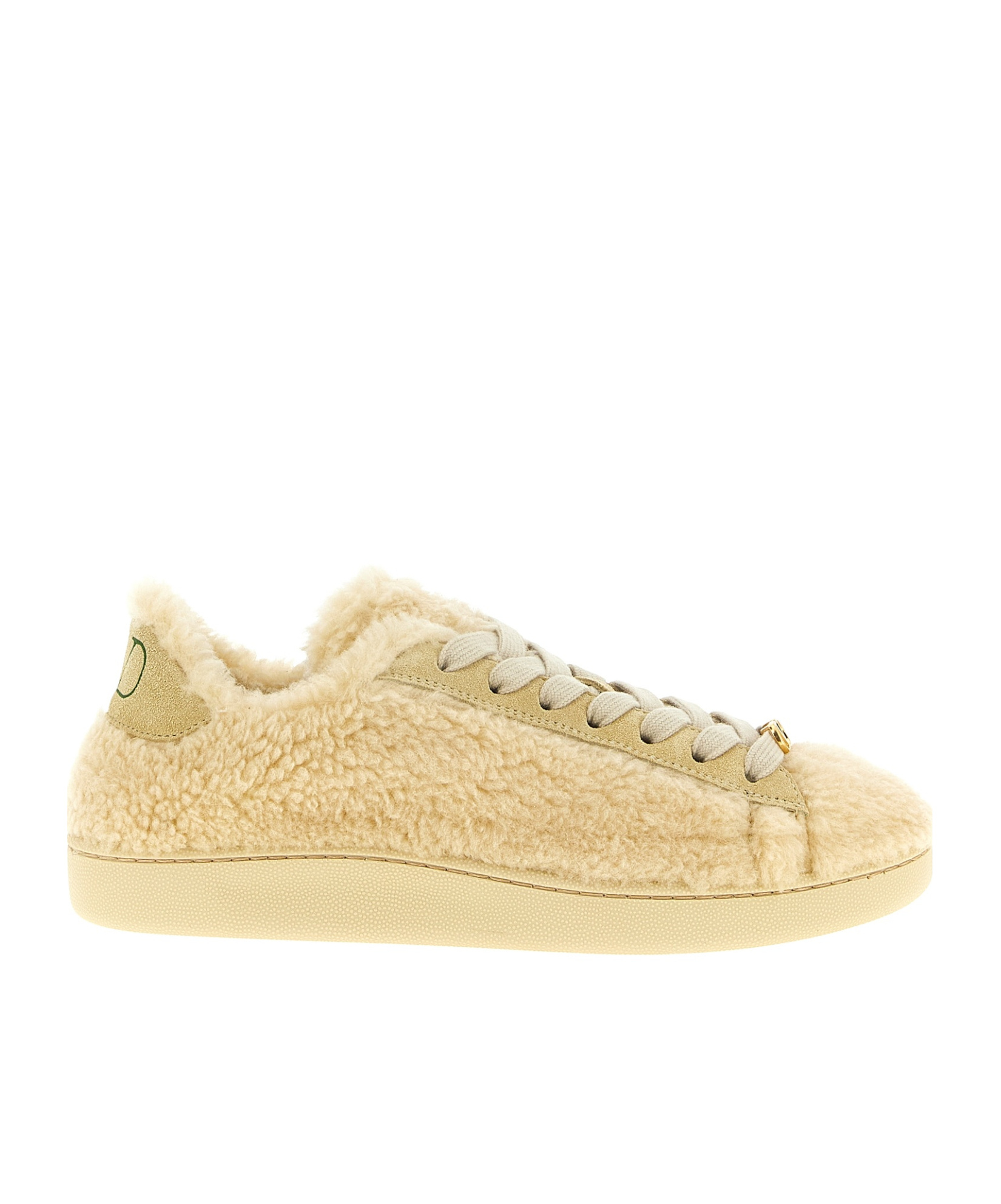 Valentino Garavani Royco Vlogo Lace-up Sneakers In Brown