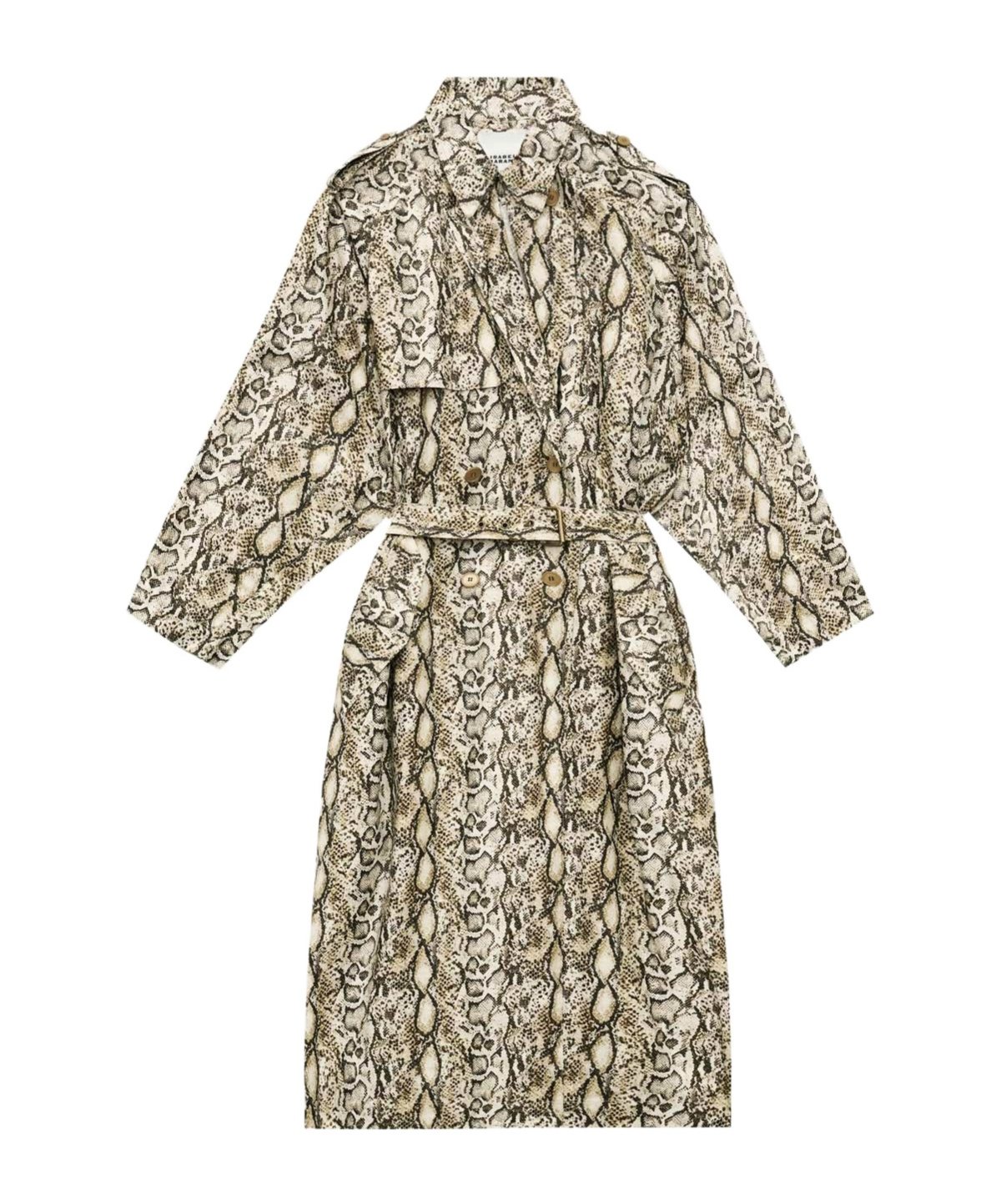 Isabel Marant Freanne Coat In Nude