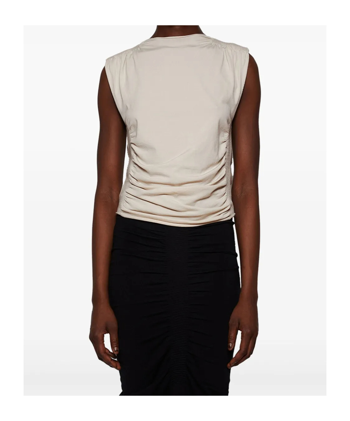 Alexander Wang Ruched Top In White